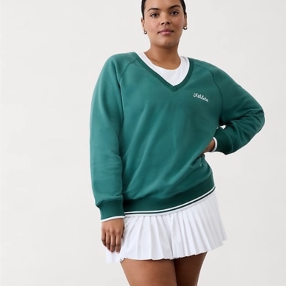 Athleta V-Neck Sweatshirt